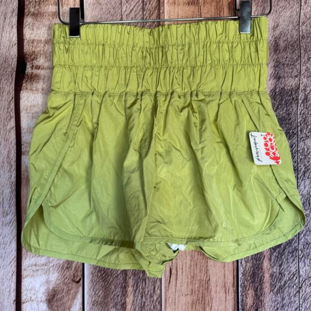 Free People‎ Movement Shorts The Way Home in Bitter Melon Medium NWT Athleisure